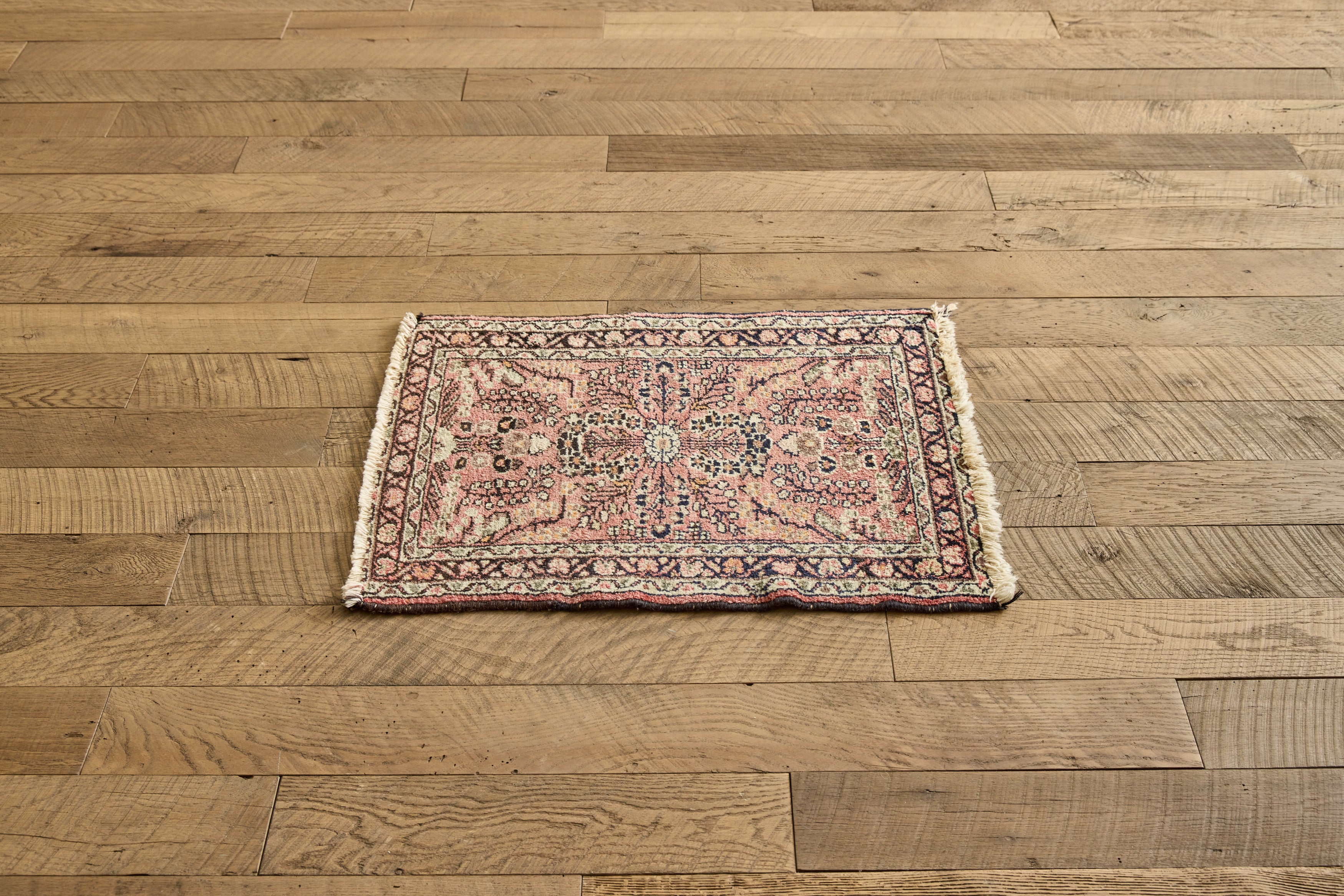 Blush Persian Scatter Rug 2' X 2'8