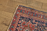 Square Heriz Throw Rug 3' x 3'2