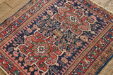 Square Heriz Throw Rug 3' x 3'2