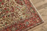 Floral Heriz Rug 6'9 x 9'9
