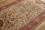 Floral Heriz Rug 6'9 x 9'9