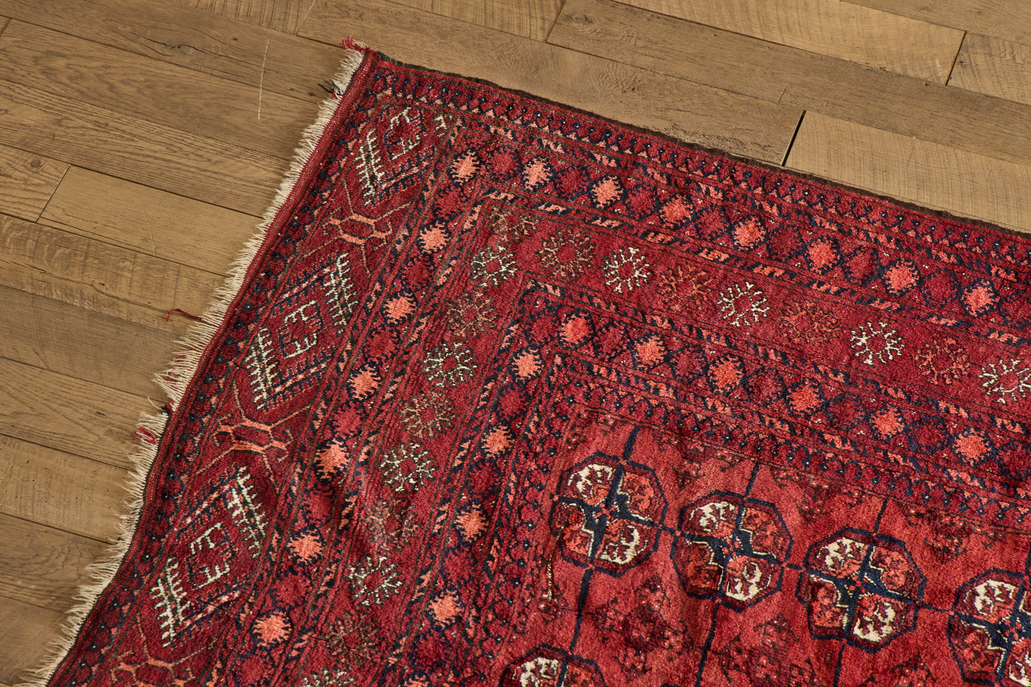 1970s Persian Tribal Rug 7 x 9