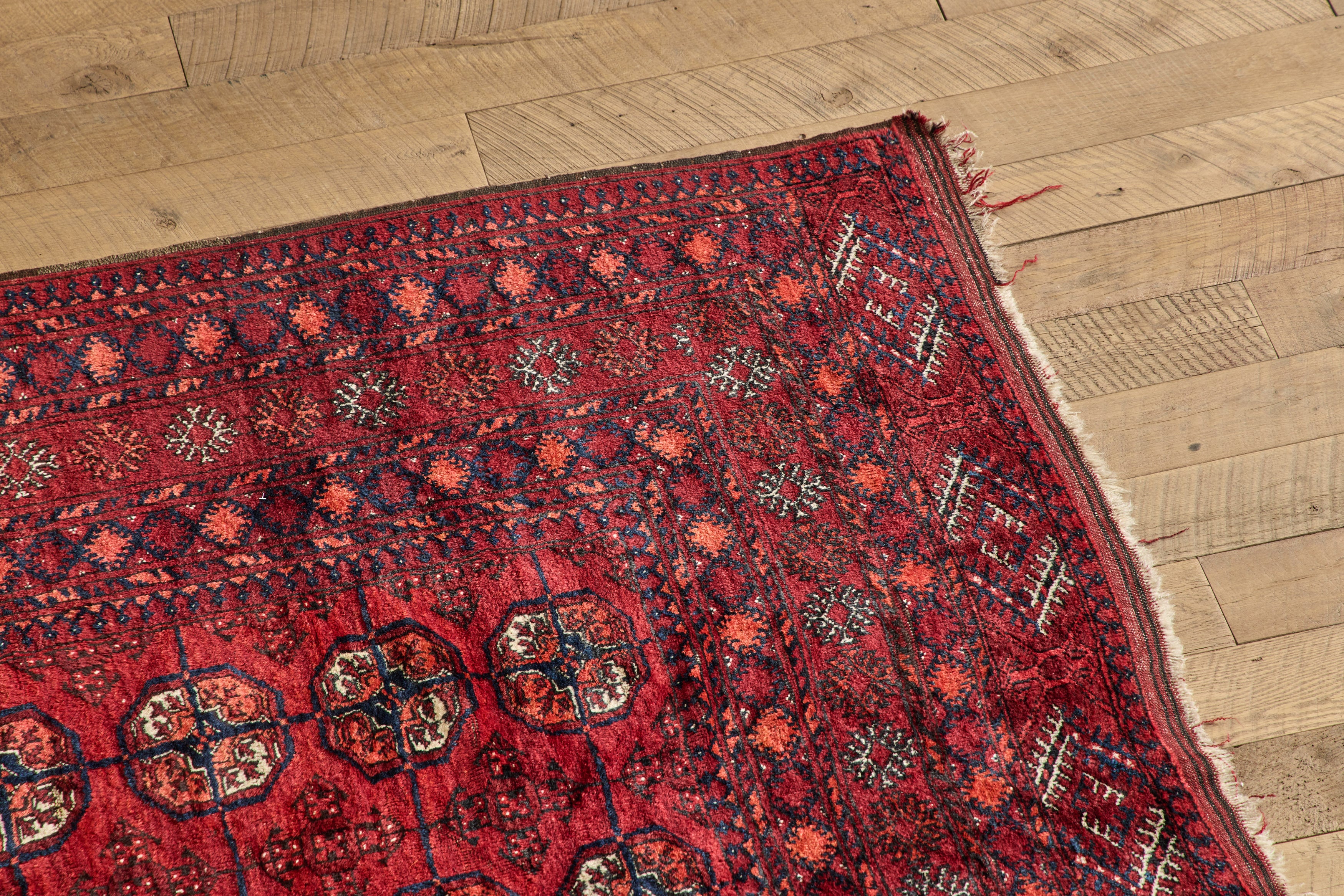 1970s Persian Tribal Rug 7 x 9