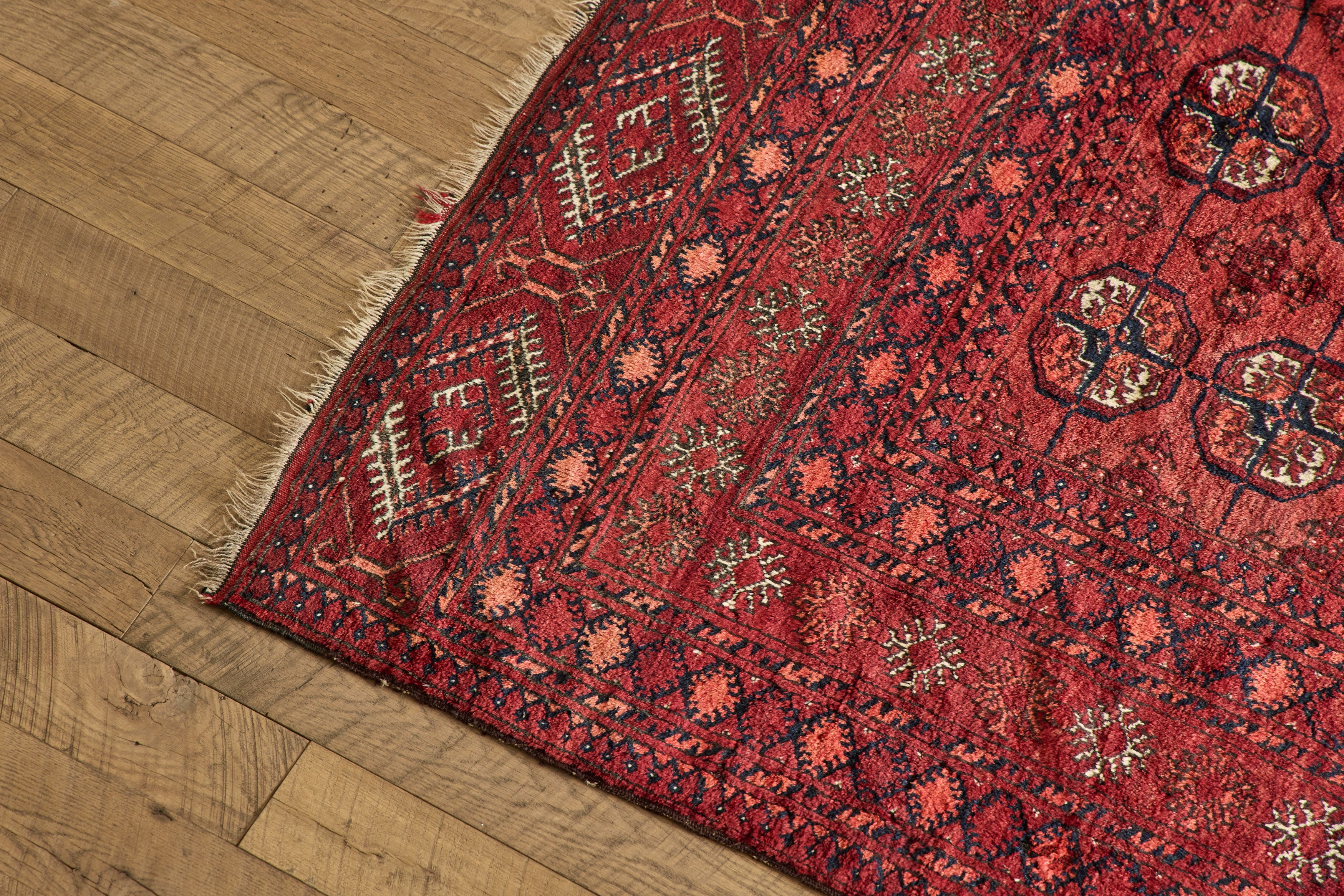 1970s Persian Tribal Rug 7 x 9