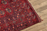 1970s Persian Tribal Rug 7 x 9