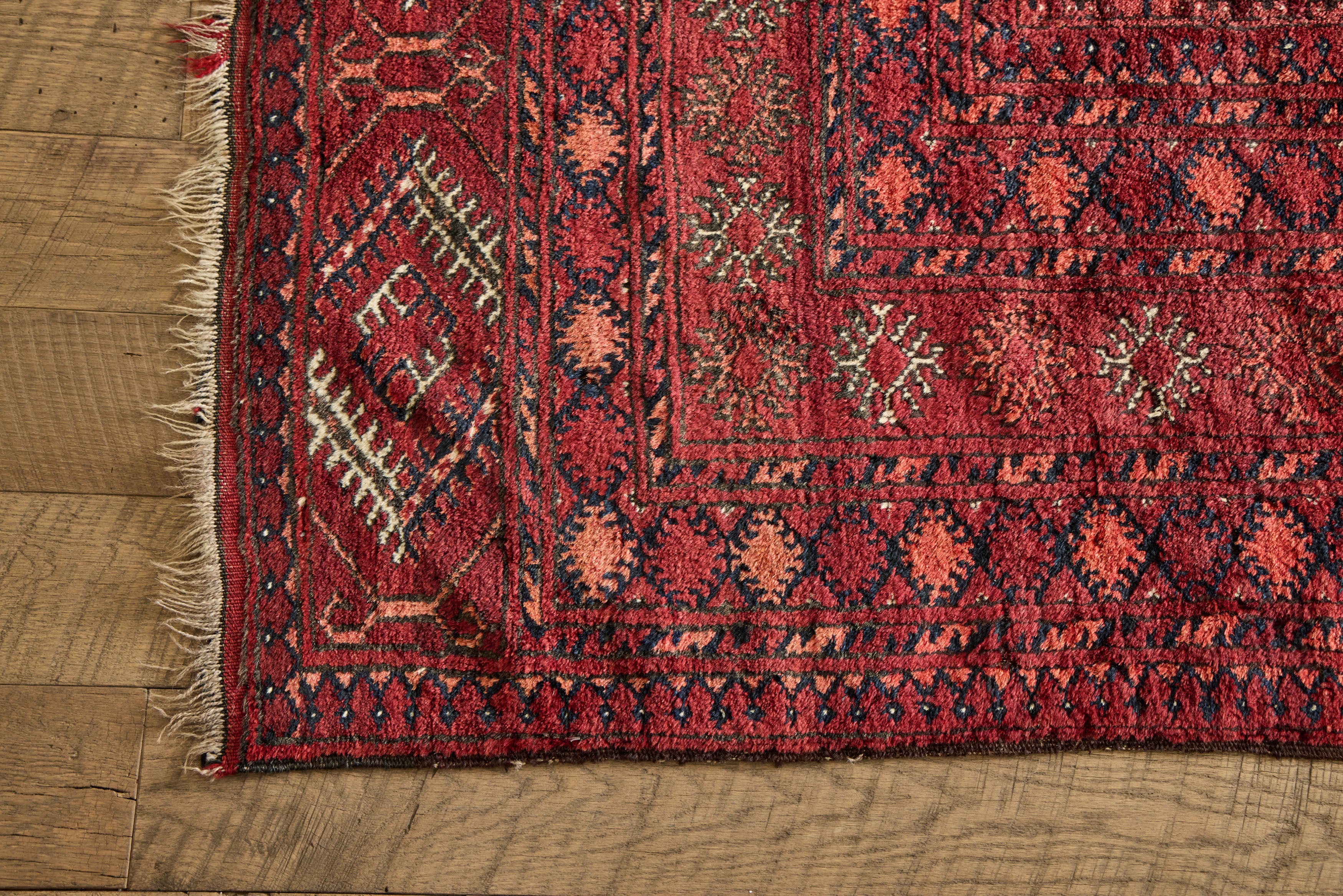 1970s Persian Tribal Rug 7 x 9