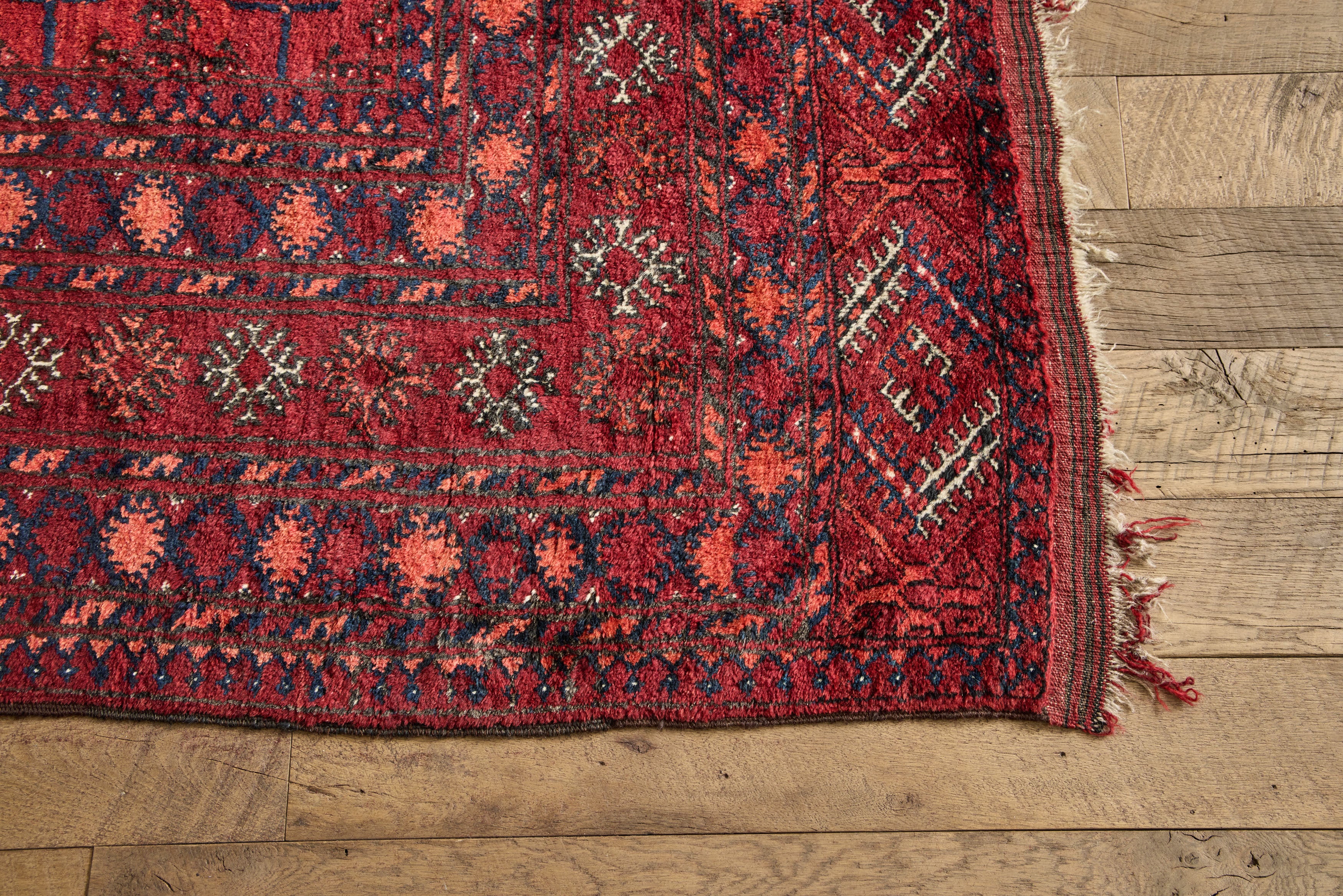 1970s Persian Tribal Rug 7 x 9
