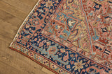 Multicolor Heriz Rug 8'6 X 11