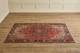 Red & Blue Heriz Rug 8'4 x 11'4