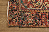 Red & Blue Heriz Rug 8'4 x 11'4