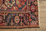 Red & Blue Heriz Rug 8'4 x 11'4
