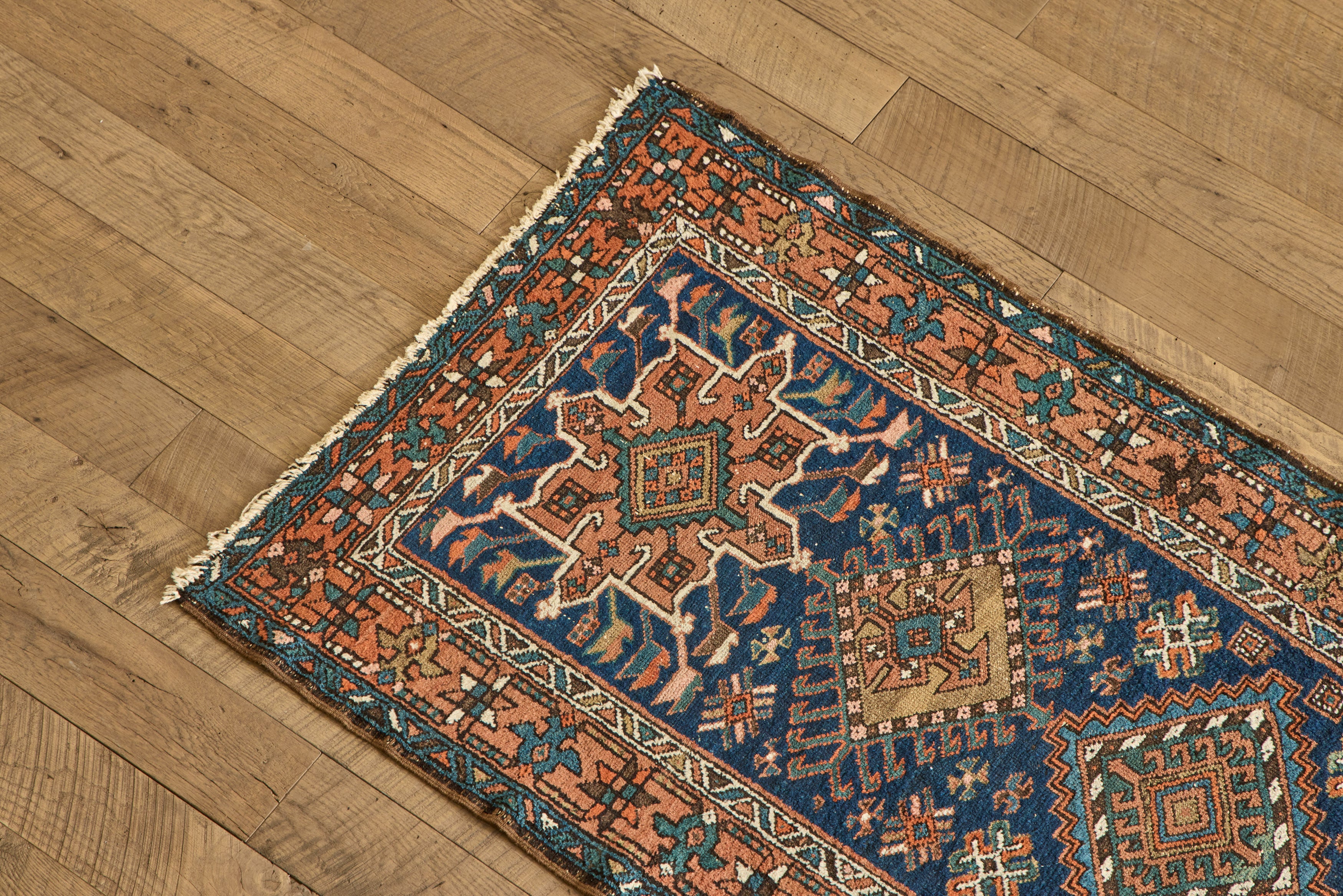 Tribal Heriz Runner 3'1 x 10'2