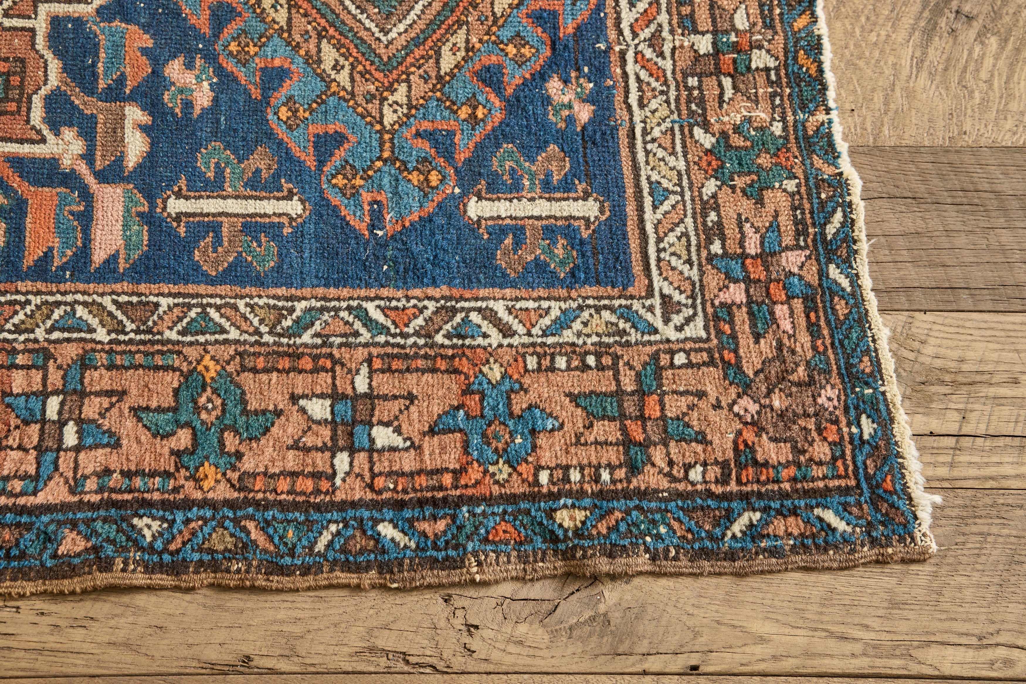 Tribal Heriz Runner 3'1 x 10'2