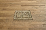 Square Tribal Throw Rug 2 x 2