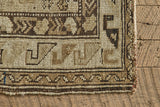 Square Tribal Throw Rug 2 x 2