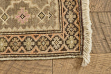 Neutral Tribal Scatter Rug 2 x 2'7