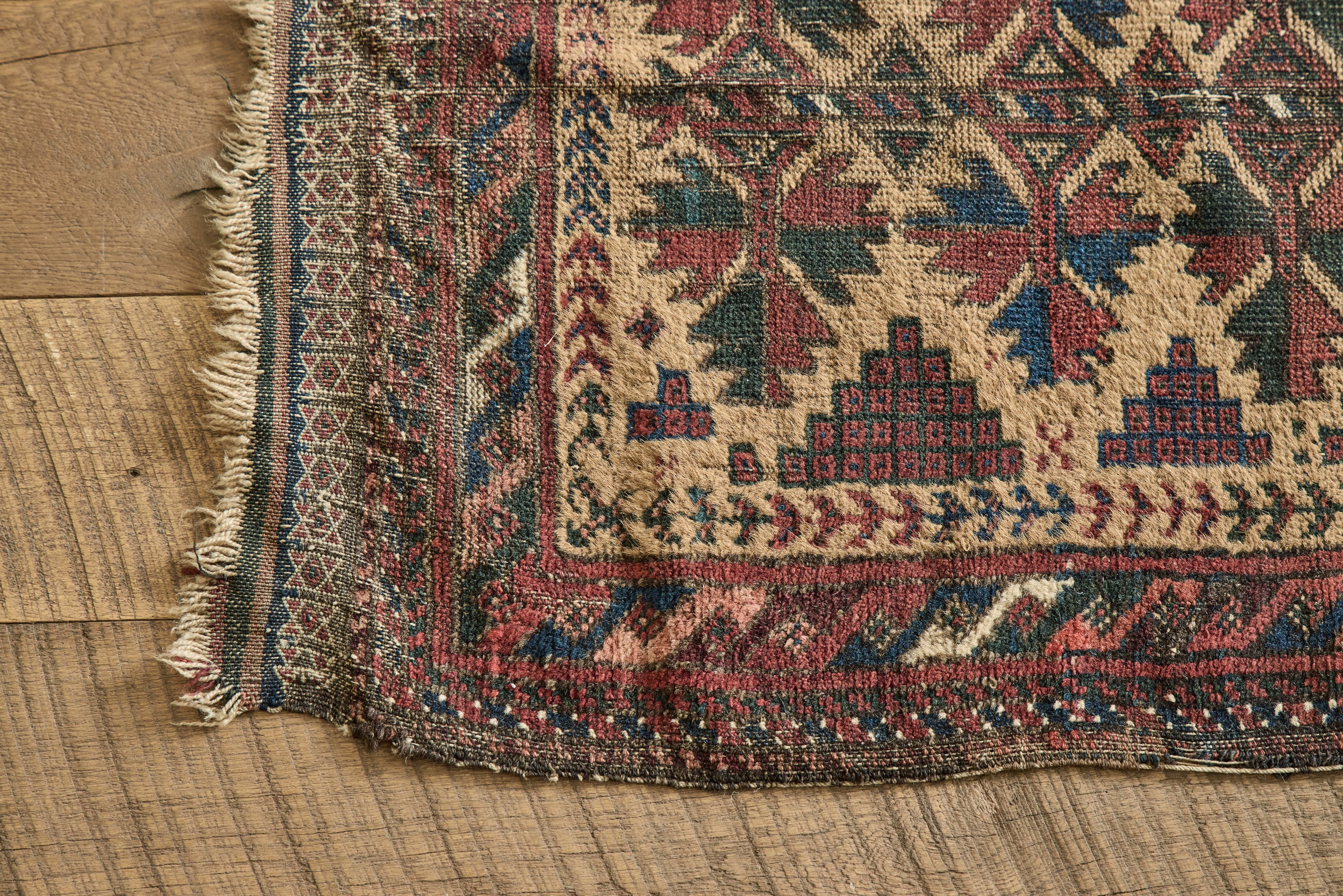 Nomadic Baluch Scatter Rug 1'9 x 3'4