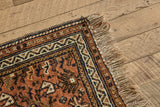 Tribal Shiraz Scatter Rug 2'8 x 3