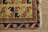 Caucasian Tribal Throw Rug 1'4 X 3