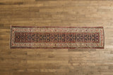 Persian Floral Malayer Runner 3'4 x 13'8