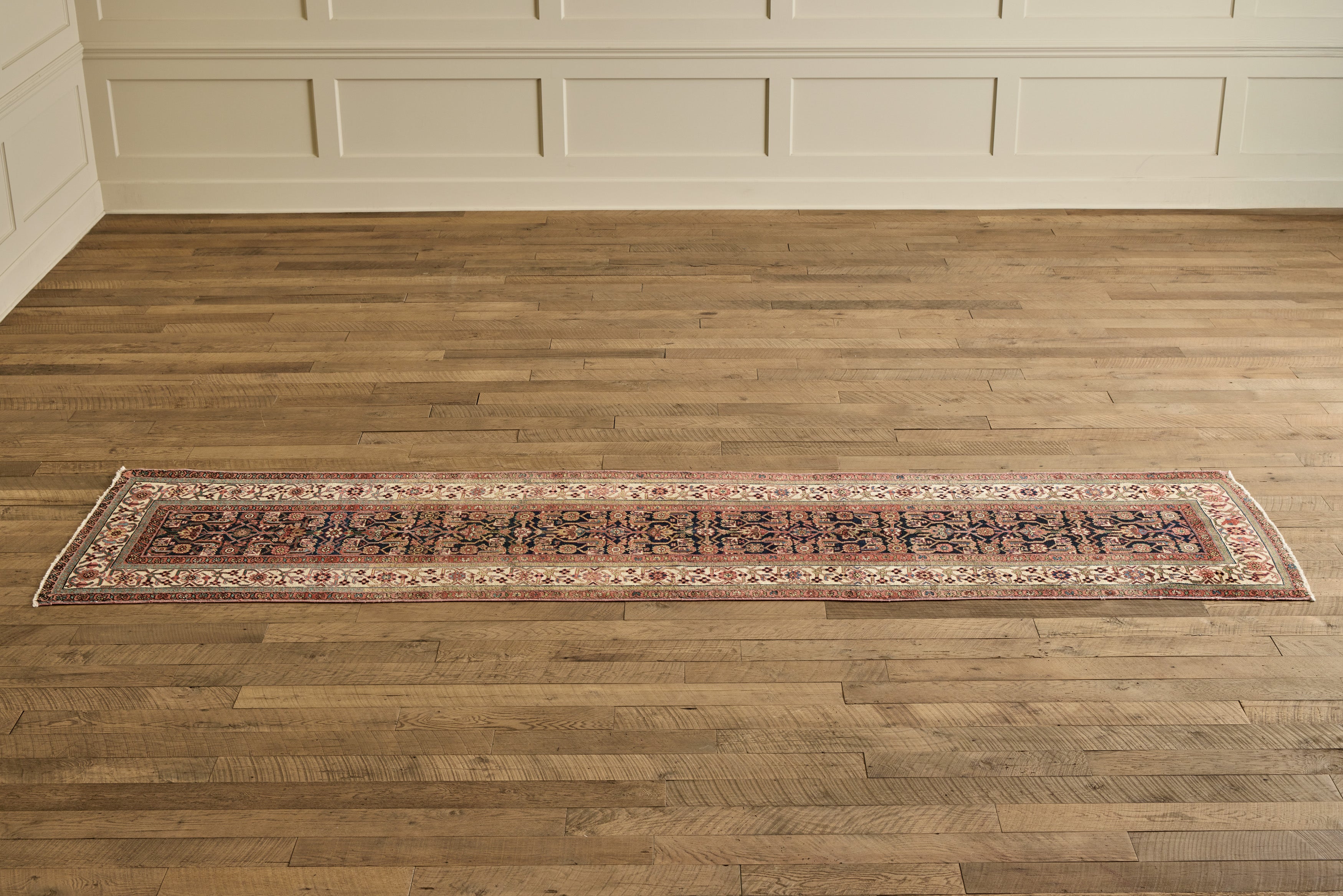 Persian Floral Malayer Runner 3'4 x 13'8
