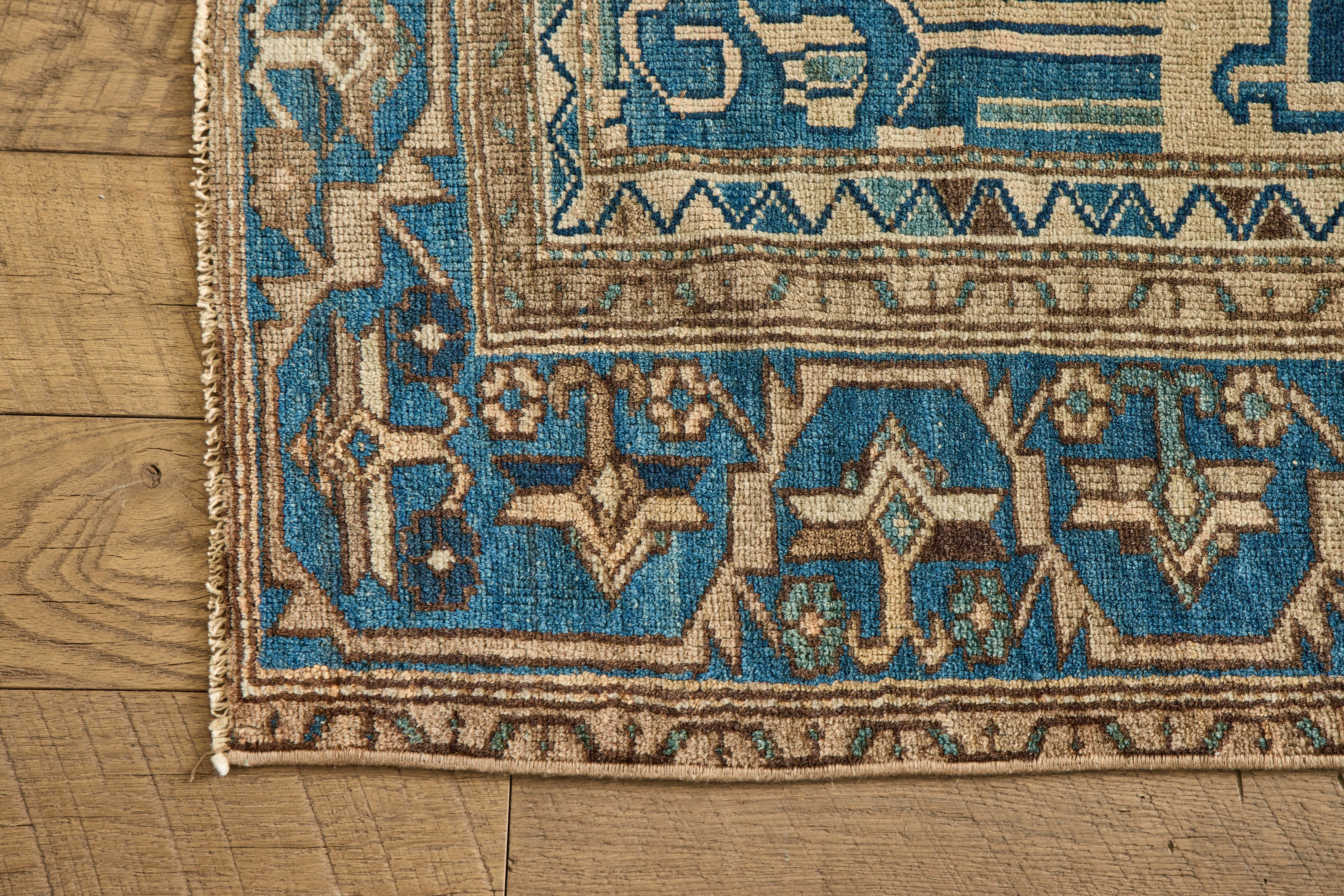 Blue Malayer Rug 4'5 x 6'6