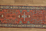 Red & Blue Persian Runner 2'7 x 9'6