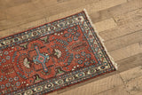 Red & Blue Persian Runner 2'7 x 9'6