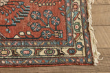 Red & Blue Persian Runner 2'7 x 9'6