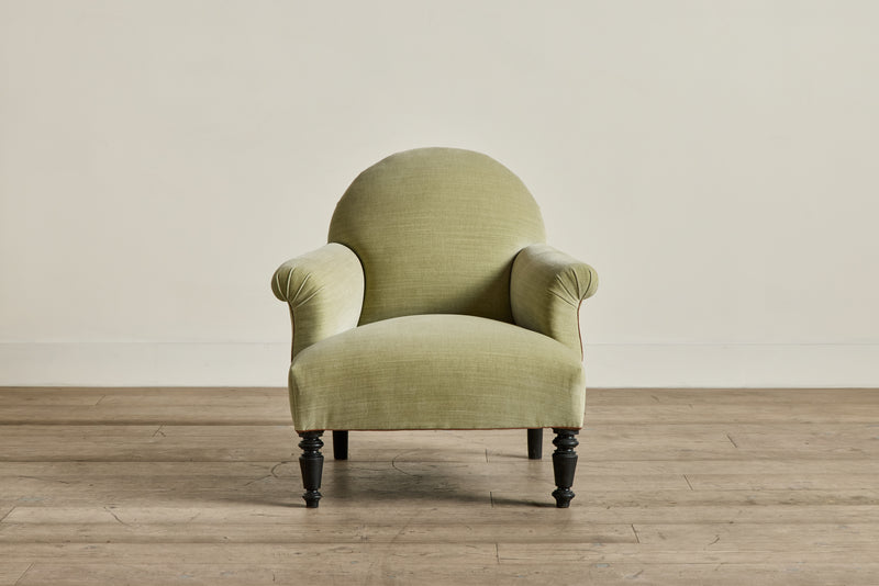 Pair of Velvet Club Chairs