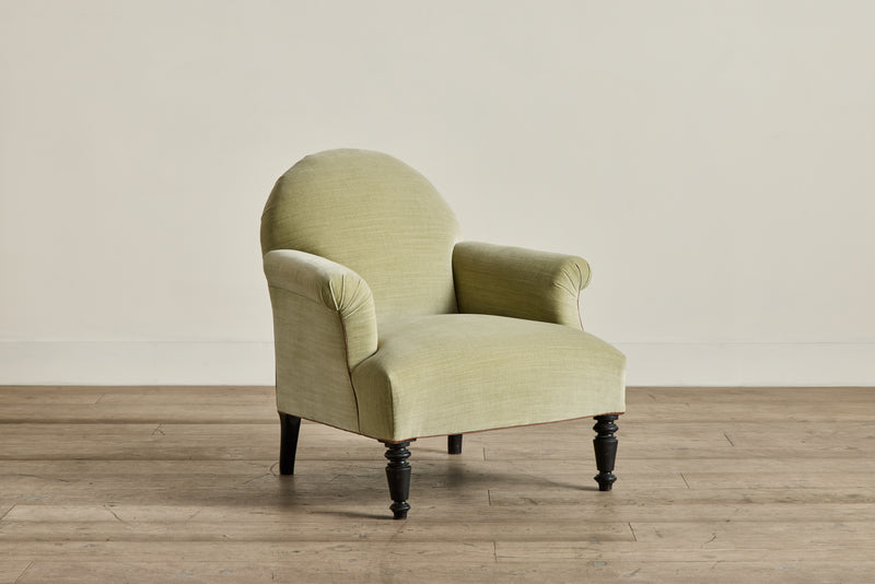 Pair of Velvet Club Chairs