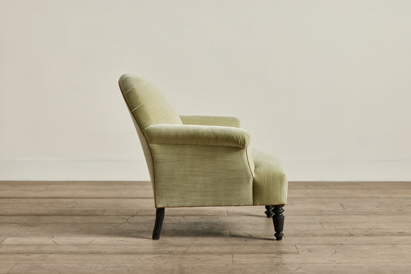 Pair of Velvet Club Chairs