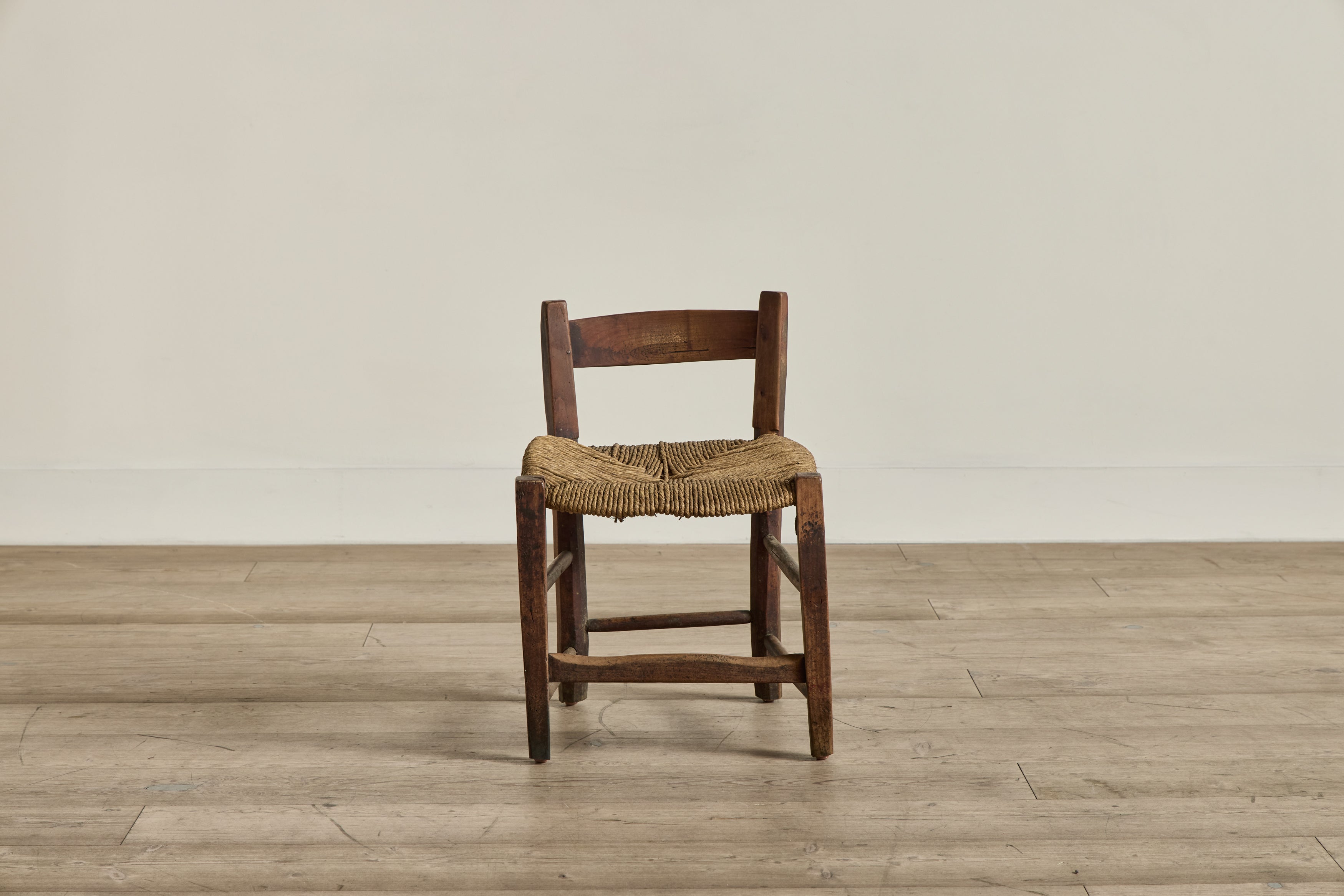 Rustic Rush Stool