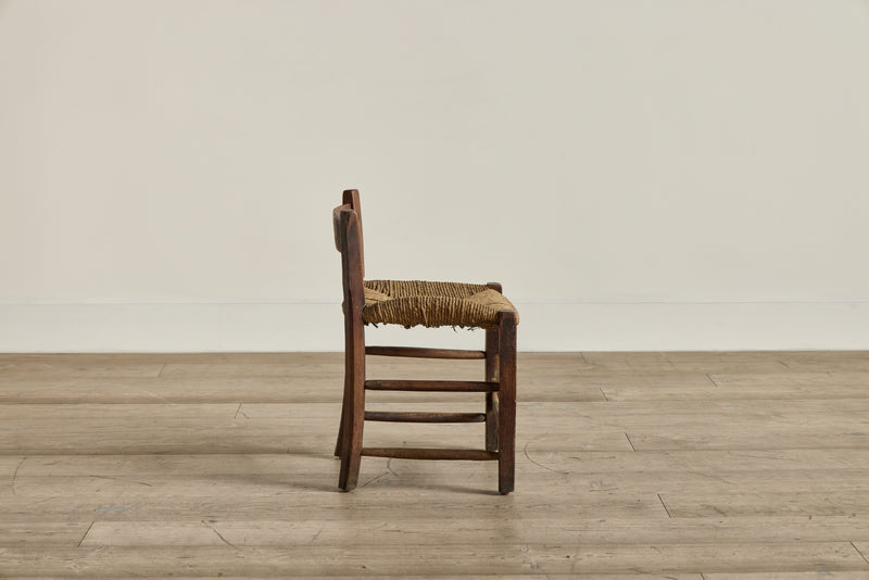 Rustic Rush Stool