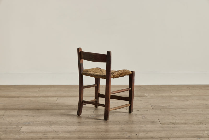 Rustic Rush Stool