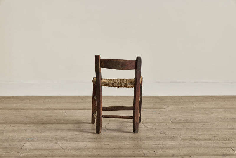 Rustic Rush Stool