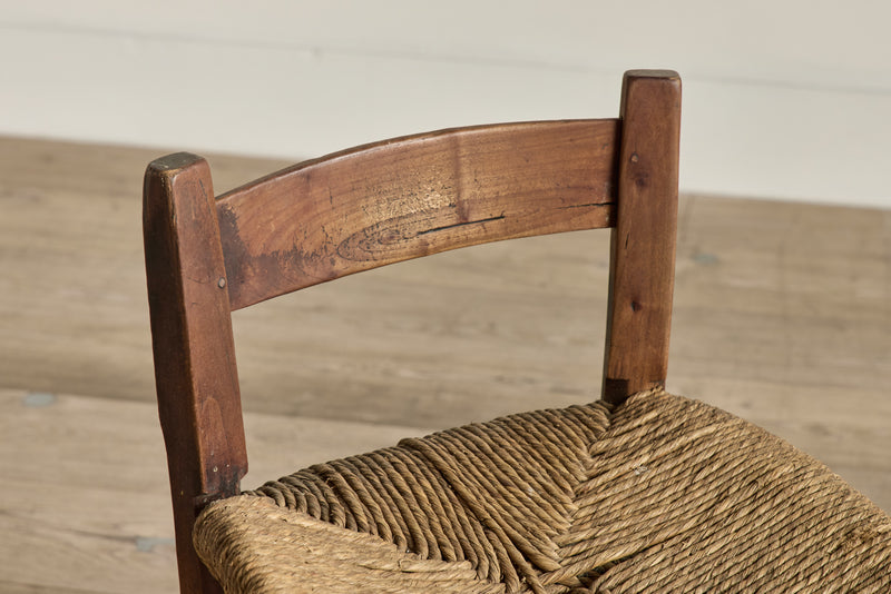 Rustic Rush Stool