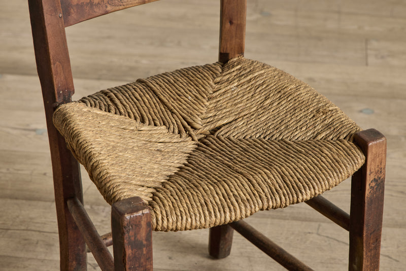 Rustic Rush Stool