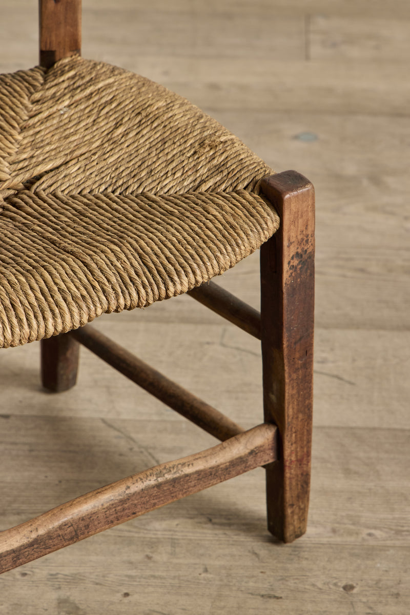 Rustic Rush Stool