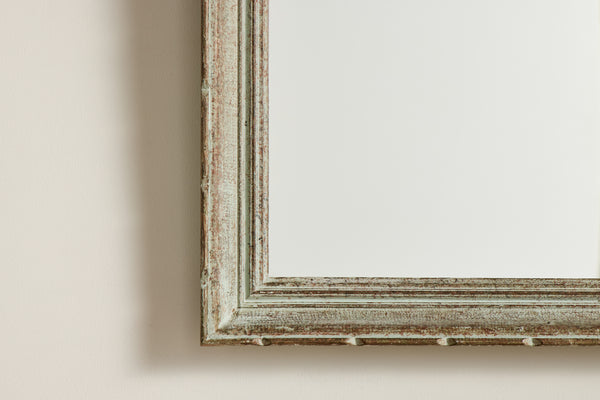 Rustic Painted Mirror