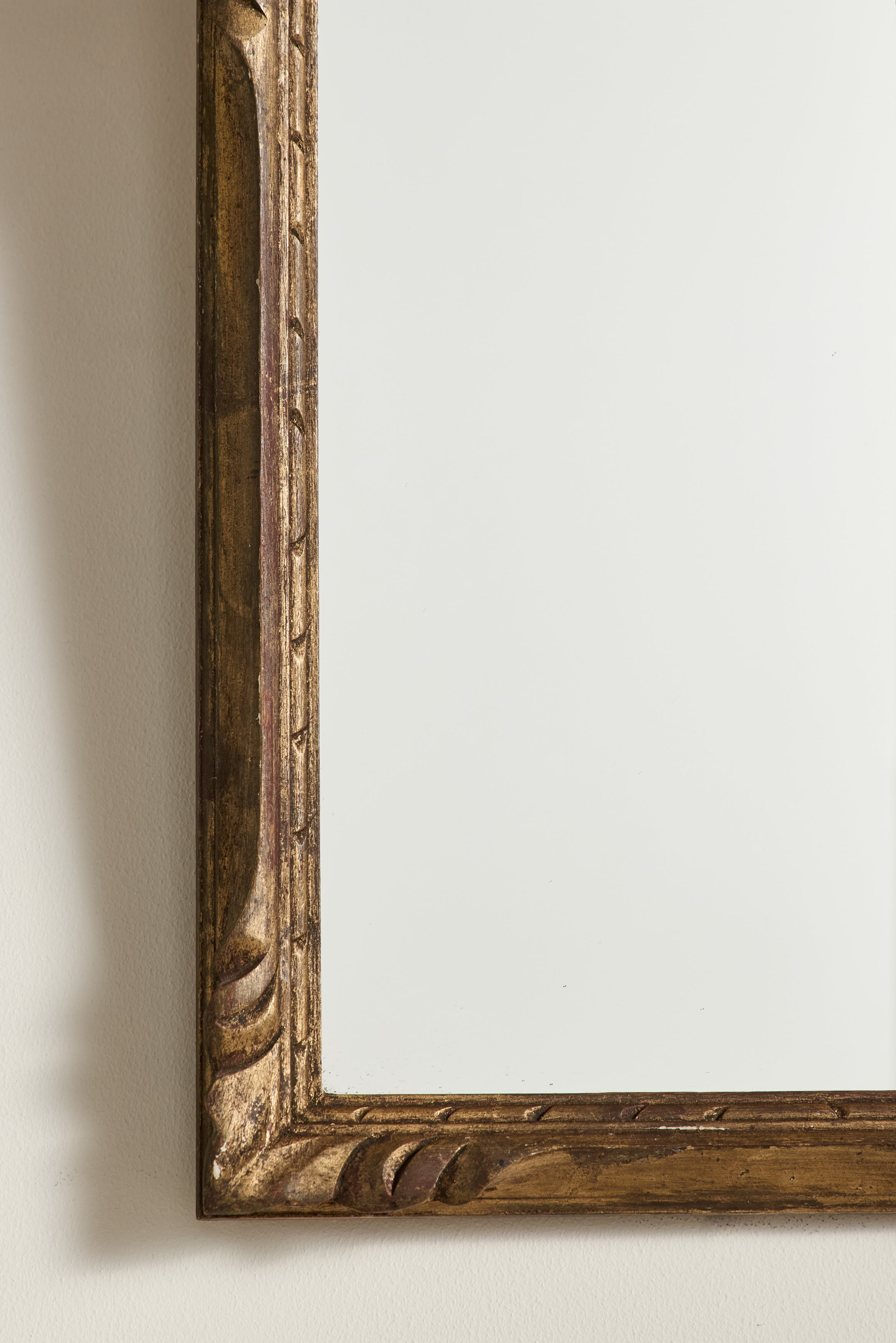 Small Gilt Wood Mirror
