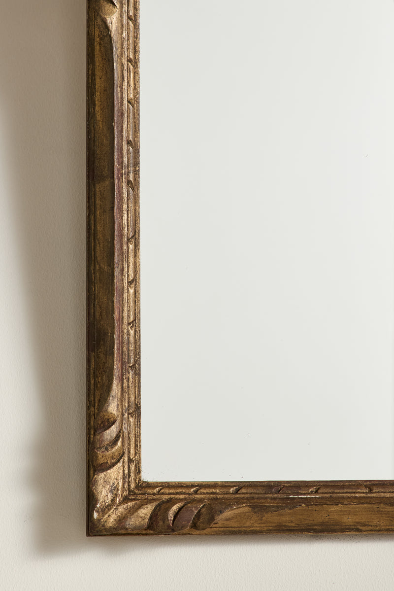 Small Gilt Wood Mirror