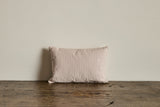 Howe Ticking in Pink/White Pillow