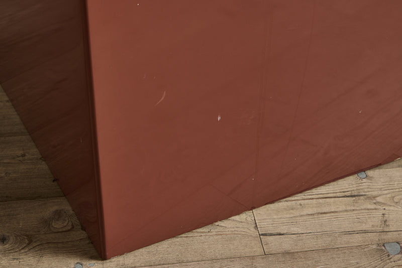 Square Lacquered Side Table