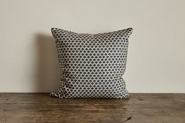 Howe Knurl in Woad Pillow