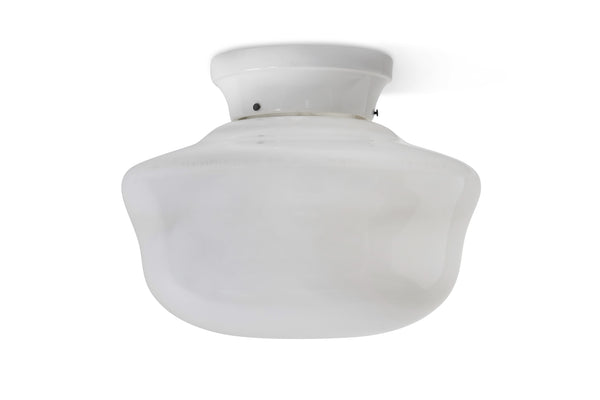 1950s Porcelain Flush Mount (LA)