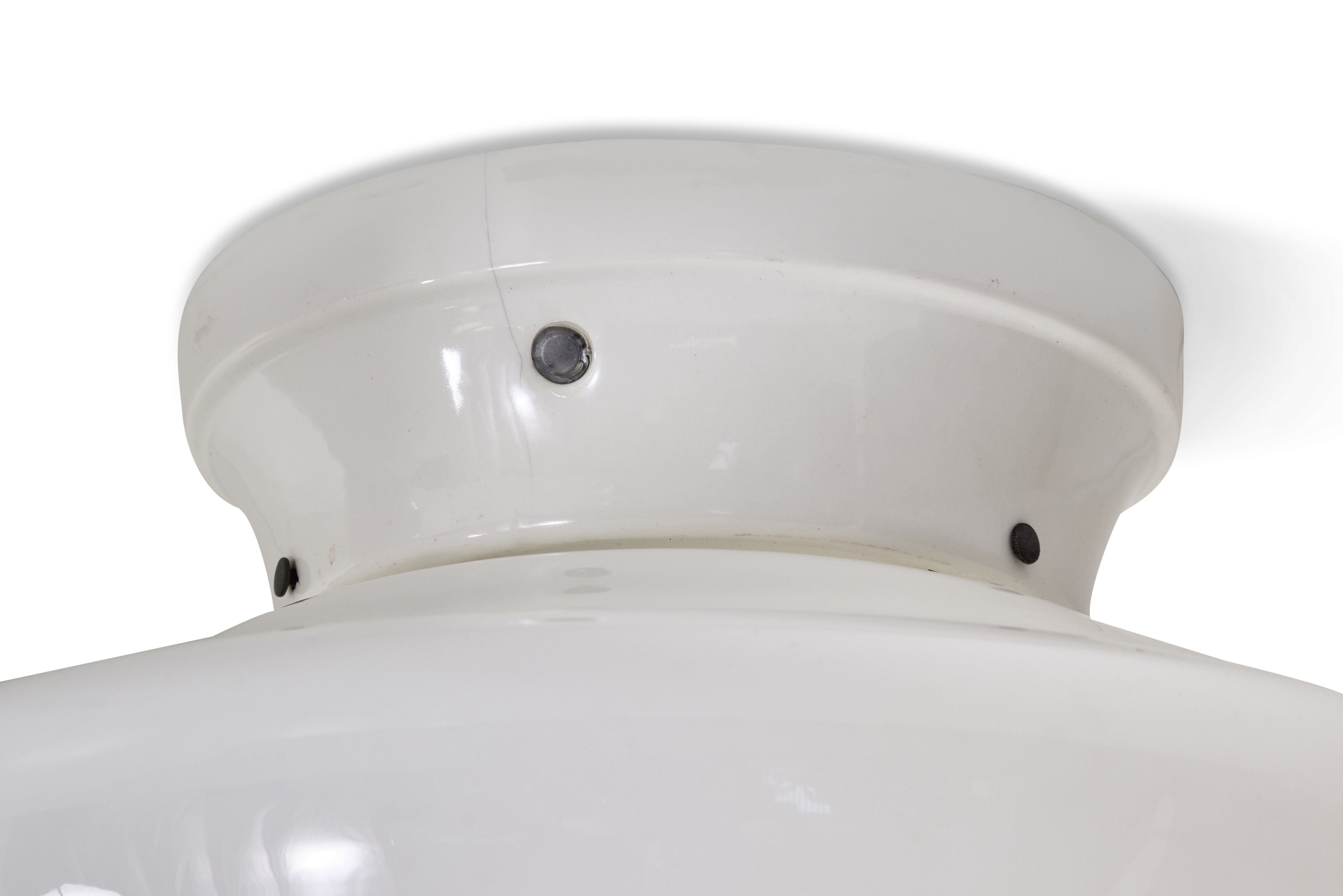 1950s Porcelain Flush Mount (LA)