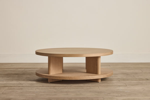 Nickey Kehoe Round Shelf Coffee Table - In Stock (LA)