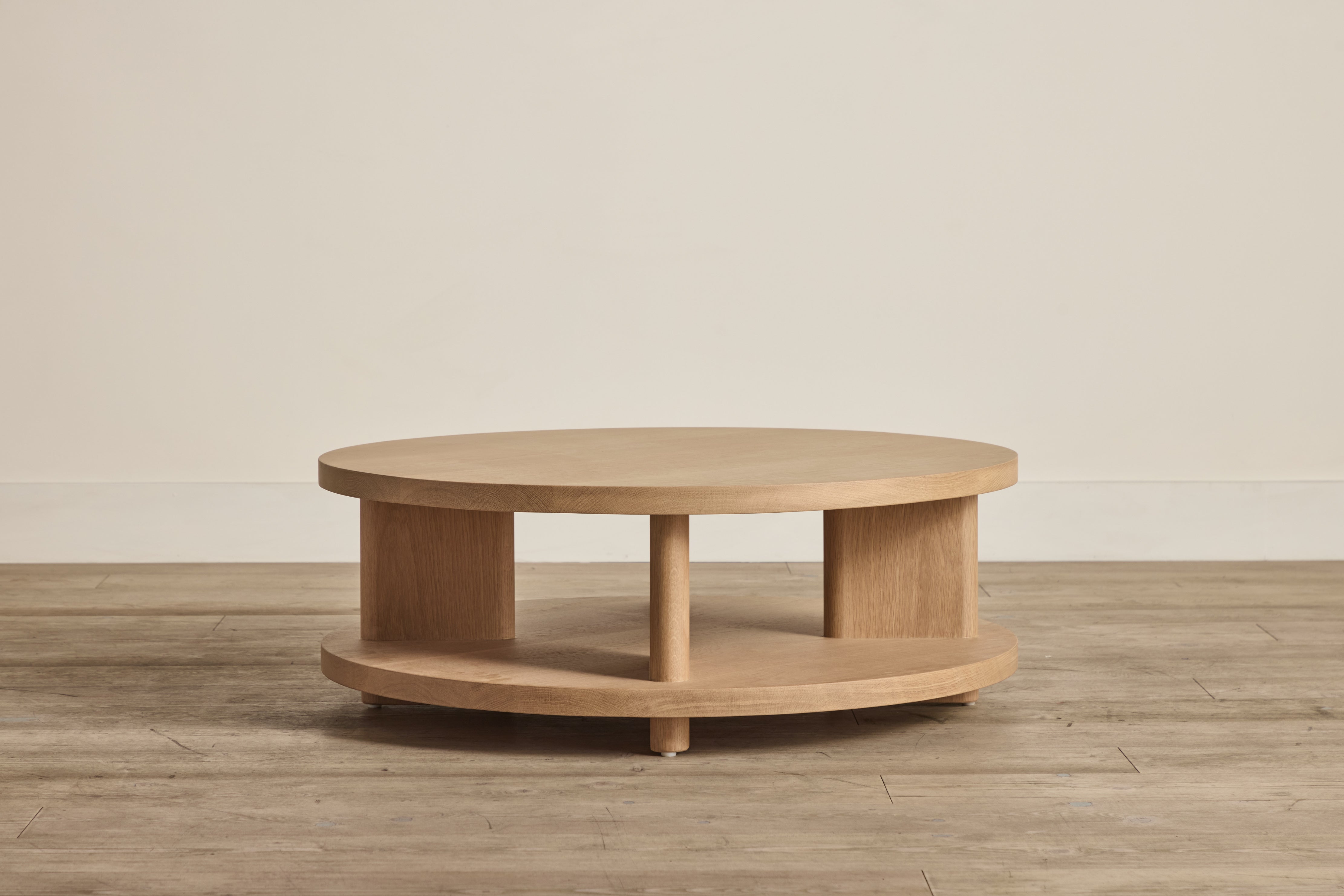 Nickey Kehoe Round Shelf Coffee Table - In Stock (LA)