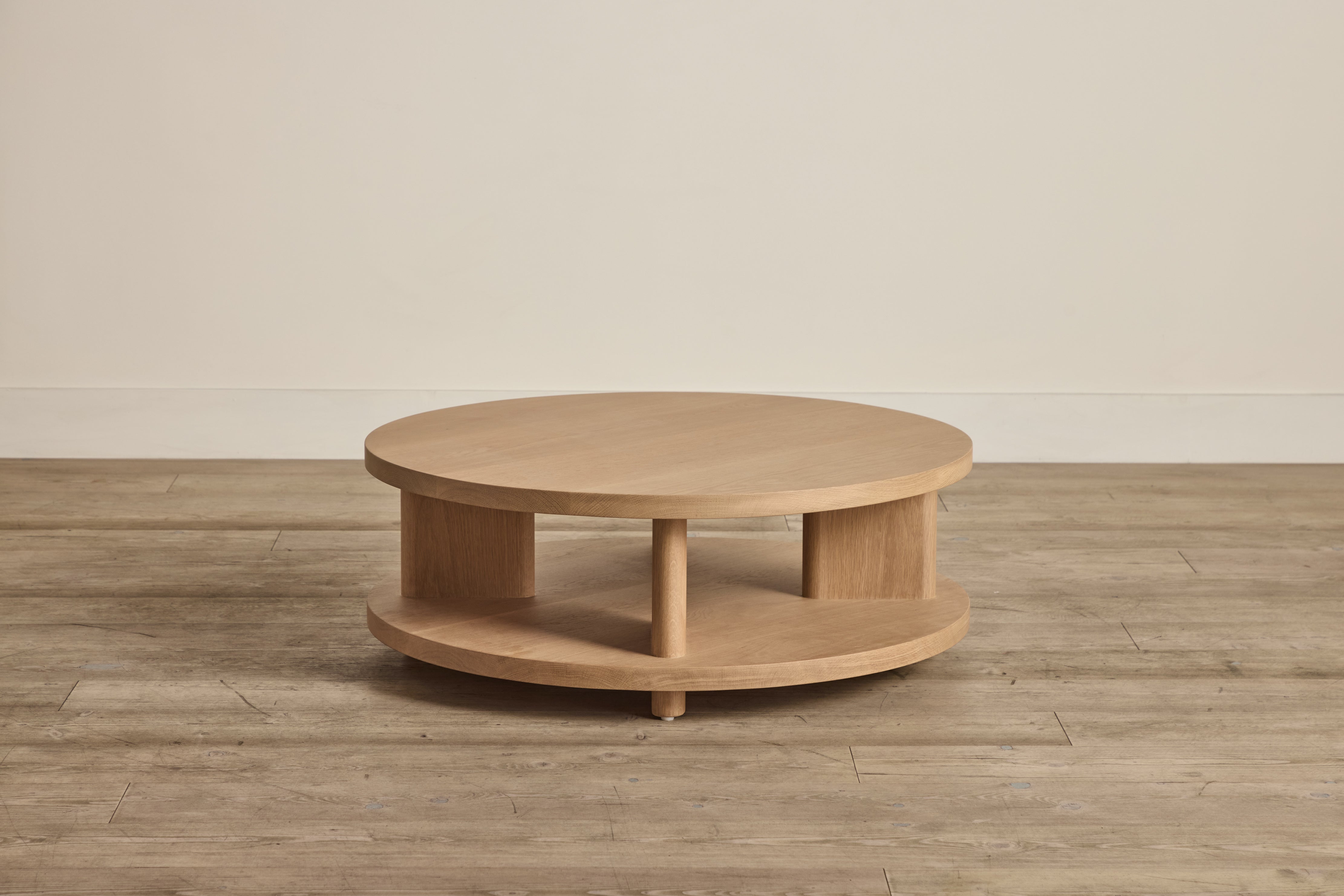 Nickey Kehoe Round Shelf Coffee Table - In Stock (LA)